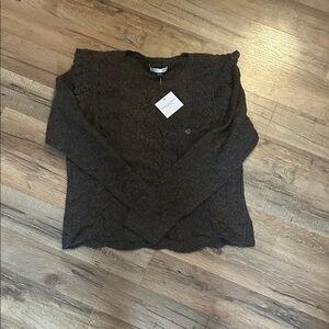 American Eagle Outfitters Dark Gray Sweater